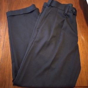 Men's Black 34x30 Dress Pants